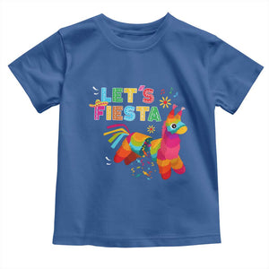 Funny Pinata Mexican Toddler T Shirt Let Us Fiesta TS14 Royal Blue Print Your Wear