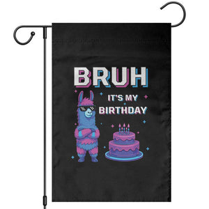 Funny Pinata Mexican Garden Flag Bruh It Is My Birthday TS14 Black Print Your Wear