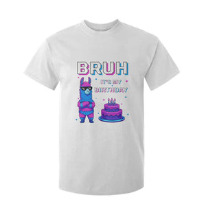 Funny Pinata Mexican T Shirt For Kid Bruh It Is My Birthday TS14 White Print Your Wear