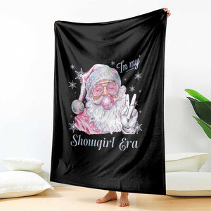 Pink Santa Christmas Throw Blanket Bubble Gum Peace Sign TS14 Print Your Wear