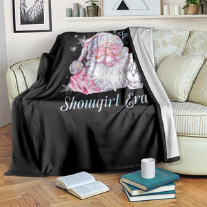 Pink Santa Christmas Throw Blanket Bubble Gum Peace Sign TS14 Print Your Wear