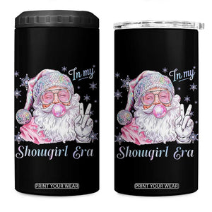 Pink Santa Christmas 4 in 1 Can Cooler Tumbler Bubble Gum Peace Sign TS14 One Size: 16 oz Black Print Your Wear