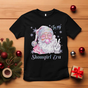 Pink Santa Christmas T Shirt Bubble Gum Peace Sign TS14 Black Print Your Wear