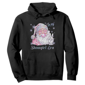Pink Santa Christmas Hoodie Bubble Gum Peace Sign TS14 Black Print Your Wear