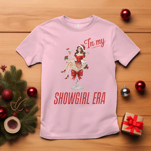 Santa Girls Christmas T Shirt In My Costume Era TS14 Light Pink Print Your Wear