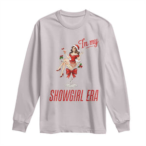 Santa Girls Christmas Long Sleeve Shirt In My Costume Era TS14 Ice Gray Print Your Wear