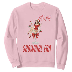 Santa Girls Christmas Sweatshirt In My Costume Era TS14 Light Pink Print Your Wear