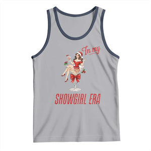 Santa Girls Christmas Tank Top In My Costume Era TS14 Athletic Heather Navy Print Your Wear