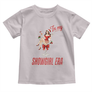 Santa Girls Christmas Toddler T Shirt In My Costume Era TS14 Ice Gray Print Your Wear