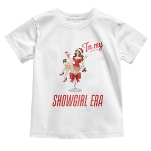 Santa Girls Christmas Toddler T Shirt In My Costume Era TS14 White Print Your Wear