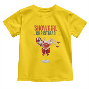 Santa Girls Christmas Toddler T Shirt TS14 Daisy Print Your Wear