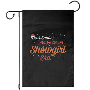 Santa Girls Christmas Garden Flag Funny Trendy Quote TS14 Black Print Your Wear
