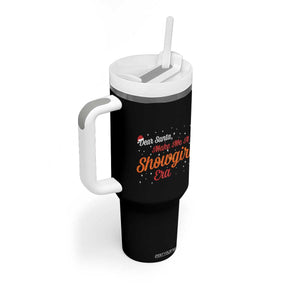 Santa Girls Christmas Tumbler With Handle Funny Trendy Quote TS14 Print Your Wear