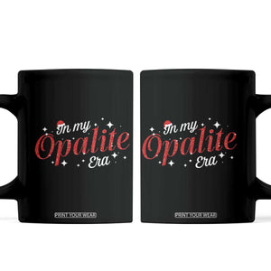 Santa Opalite Christmas Coffee Mug TS14 Black Print Your Wear