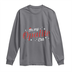 Santa Opalite Christmas Long Sleeve Shirt TS14 Charcoal Print Your Wear