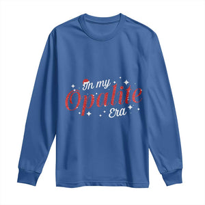Santa Opalite Christmas Long Sleeve Shirt TS14 Royal Blue Print Your Wear