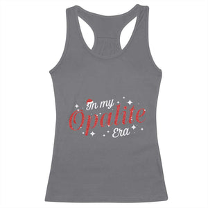 Santa Opalite Christmas Racerback Tank Top TS14 Charcoal Print Your Wear