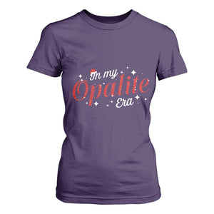 Santa Opalite Christmas T Shirt For Women TS14 Purple Print Your Wear