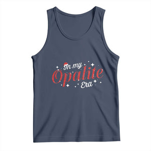 Santa Opalite Christmas Tank Top TS14 Navy Print Your Wear