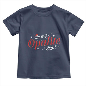 Santa Opalite Christmas Toddler T Shirt TS14 Navy Print Your Wear