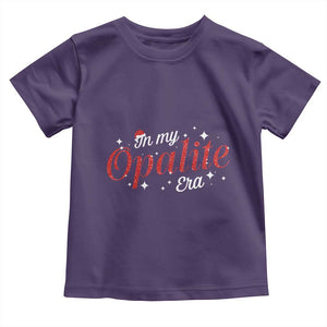 Santa Opalite Christmas Toddler T Shirt TS14 Purple Print Your Wear