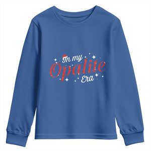 Santa Opalite Christmas Youth Sweatshirt TS14 Royal Blue Print Your Wear