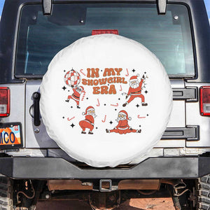 Funny Santa Girl Christmas Spare Tire Cover TS14 No hole White Print Your Wear
