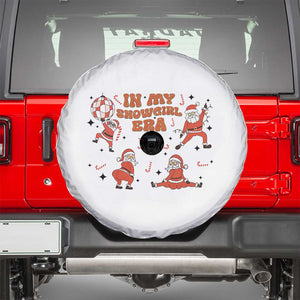 Funny Santa Girl Christmas Spare Tire Cover TS14 White Print Your Wear