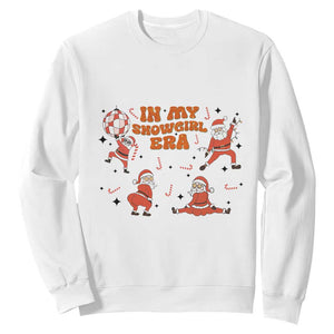 Funny Santa Girl Christmas Sweatshirt TS14 White Print Your Wear