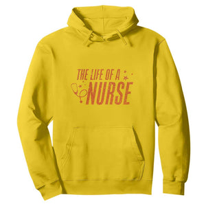 Funny Nurse Christmas Hoodie The Life Of A Nurse - Print Your Wear