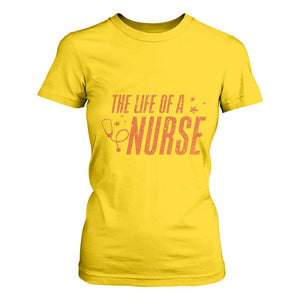 Funny Nurse Christmas T Shirt For Women The Life Of A Nurse TS14 Daisy Print Your Wear