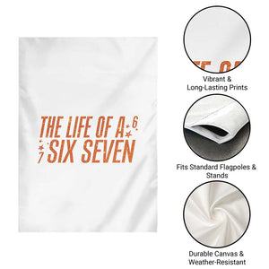 67 Six Seven Meme Garden Flag TS14 Print Your Wear