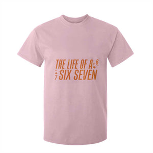 67 Six Seven Meme T Shirt For Kid TS14 Light Pink Print Your Wear