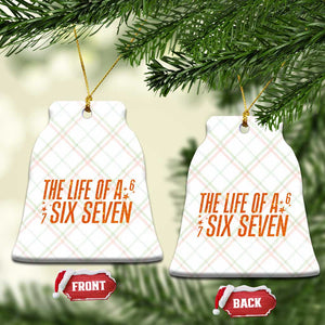 67 Six Seven Meme Ceramic Ornament TS14 Print Your Wear