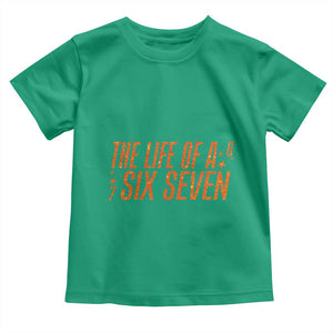 67 Six Seven Meme Toddler T Shirt TS14 Irish Green Print Your Wear