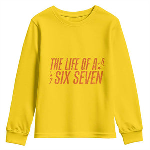 67 Six Seven Meme Youth Sweatshirt TS14 Daisy Print Your Wear