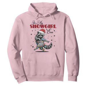 Funny Raccoon Christmas Hoodie In My Costume Era Xmas TS14 Light Pink Print Your Wear