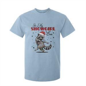 Funny Raccoon Christmas T Shirt For Kid In My Costume Era Xmas TS14 Light Blue Print Your Wear