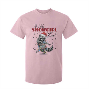 Funny Raccoon Christmas T Shirt For Kid In My Costume Era Xmas TS14 Light Pink Print Your Wear
