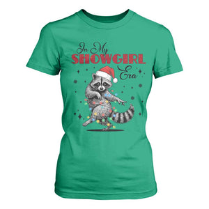 Funny Raccoon Christmas T Shirt For Women In My Costume Era Xmas TS14 Irish Green Print Your Wear