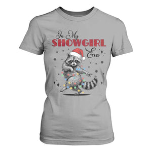 Funny Raccoon Christmas T Shirt For Women In My Costume Era Xmas TS14 Sport Gray Print Your Wear