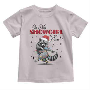 Funny Raccoon Christmas Toddler T Shirt In My Costume Era Xmas TS14 Ice Gray Print Your Wear