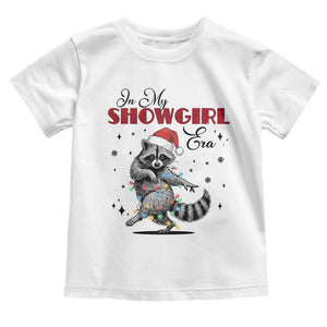 Funny Raccoon Christmas Toddler T Shirt In My Costume Era Xmas TS14 White Print Your Wear