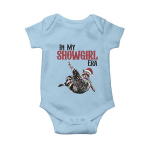 Funny Raccoon Christmas Baby Onesie In My Costume Era TS14 Light Blue Print Your Wear