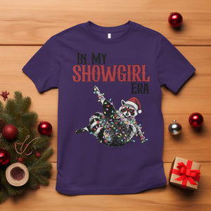 Funny Raccoon Christmas T Shirt In My Costume Era TS14 Purple Print Your Wear