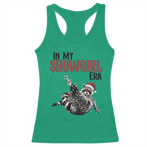 Funny Raccoon Christmas Racerback Tank Top In My Costume Era TS14 Irish Green Print Your Wear