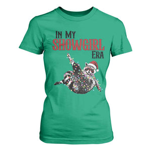 Funny Raccoon Christmas T Shirt For Women In My Costume Era TS14 Irish Green Print Your Wear