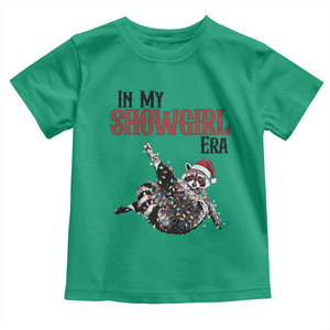 Funny Raccoon Christmas Toddler T Shirt In My Costume Era TS14 Irish Green Print Your Wear