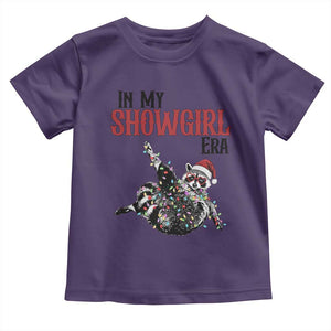 Funny Raccoon Christmas Toddler T Shirt In My Costume Era TS14 Purple Print Your Wear