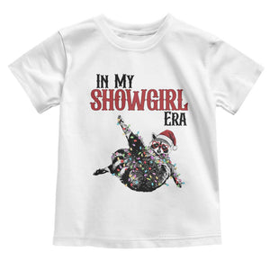 Funny Raccoon Christmas Toddler T Shirt In My Costume Era TS14 White Print Your Wear